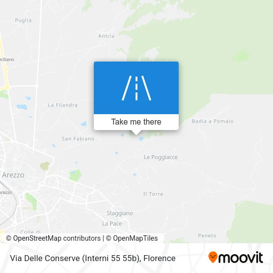 Via Delle Conserve (Interni 55 55b) map
