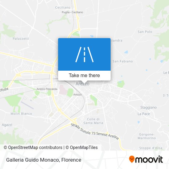 Galleria Guido Monaco map