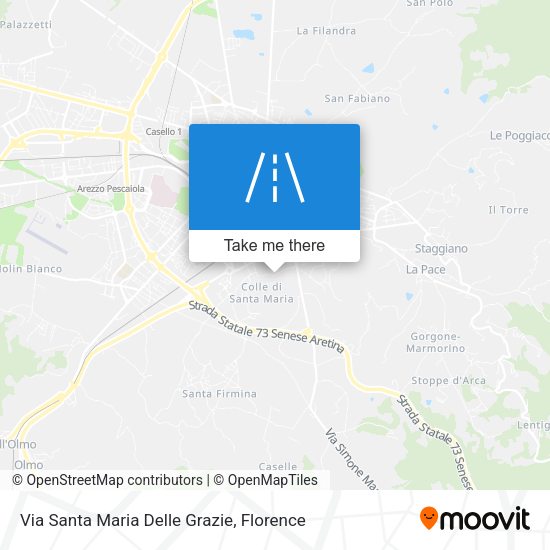 Via Santa Maria Delle Grazie map