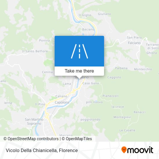 Vicolo Della Chianicella map