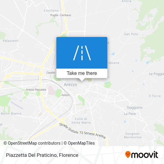 Piazzetta Del Praticino map