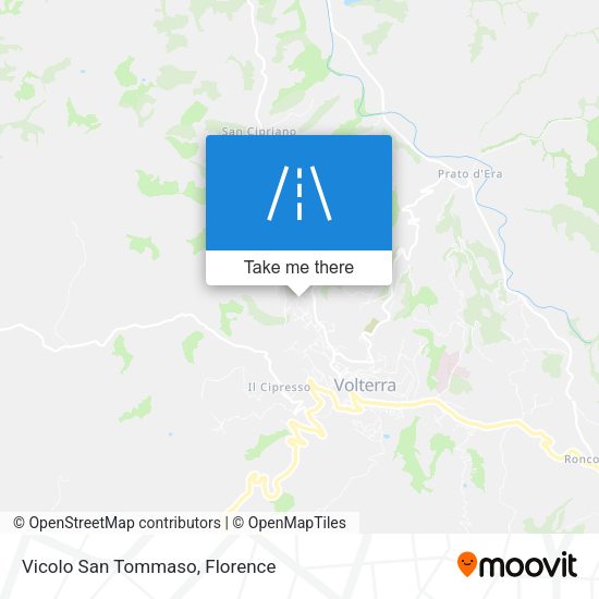 Vicolo San Tommaso map
