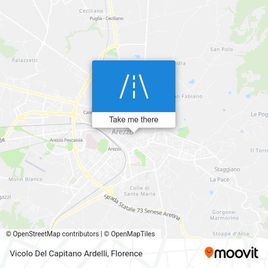 Vicolo Del Capitano Ardelli map