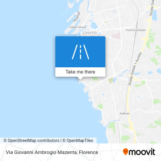 Via Giovanni Ambrogio Mazenta map
