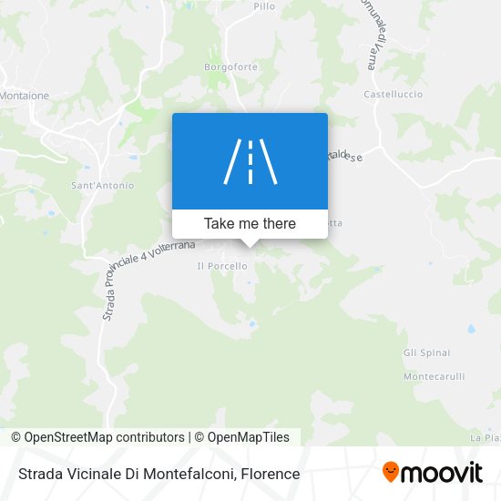 Strada Vicinale Di Montefalconi map