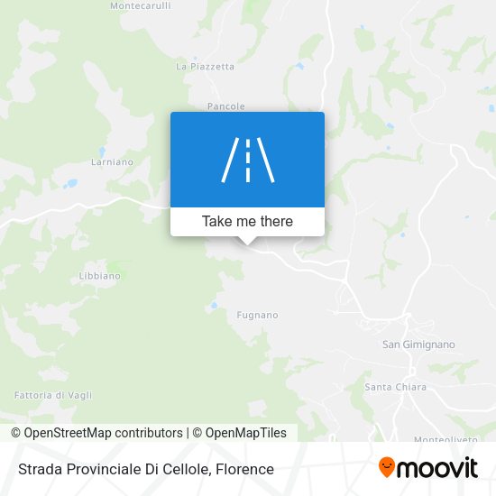 Strada Provinciale Di Cellole map