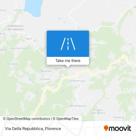 Via Della Repubblica map