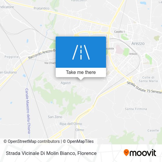 Strada Vicinale Di Molin Bianco map