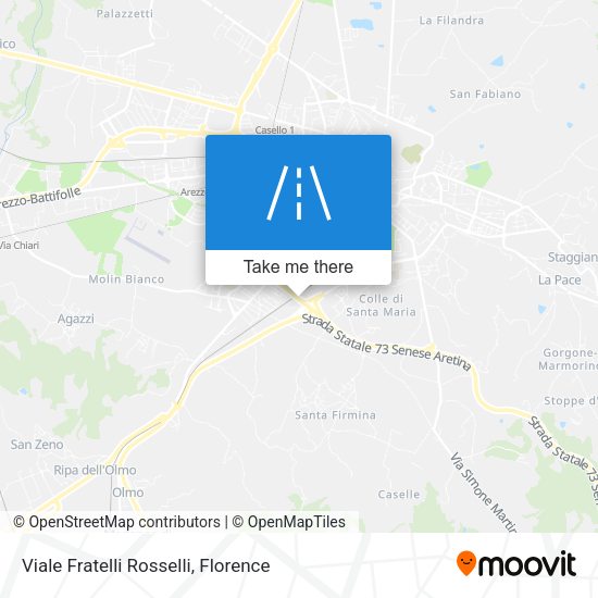 Viale Fratelli Rosselli map