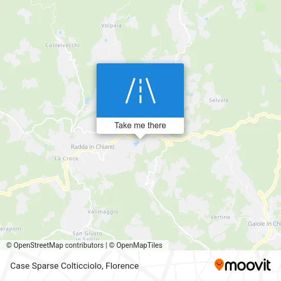 Case Sparse Colticciolo map