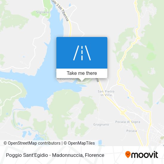 Poggio Sant'Egidio - Madonnuccia map