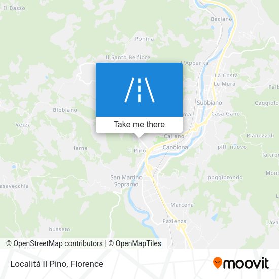 Località Il Pino map