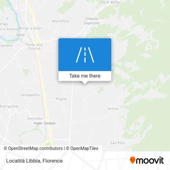 Località Libbia map