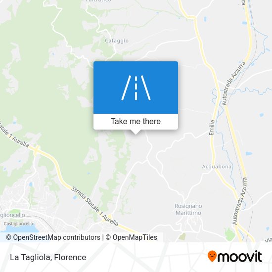 La Tagliola map