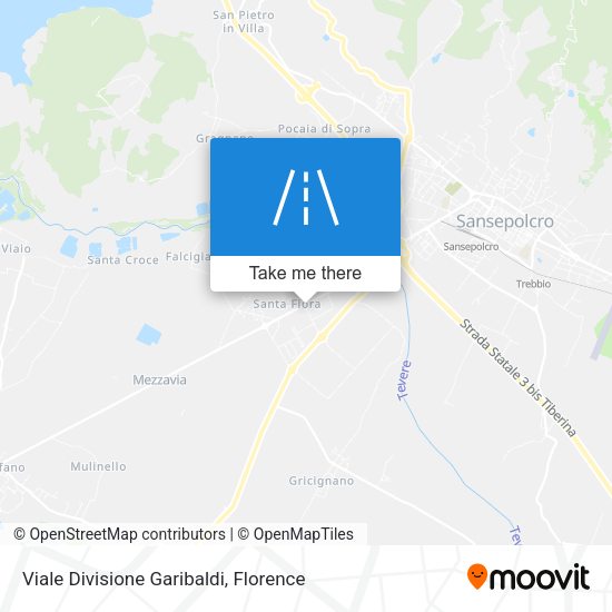 Viale Divisione Garibaldi map