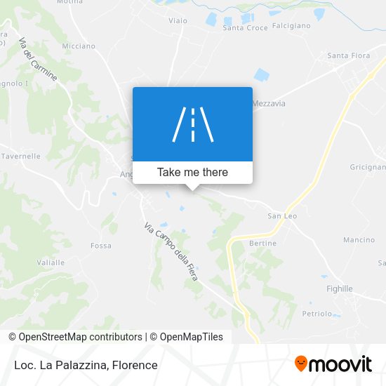 Loc. La Palazzina map