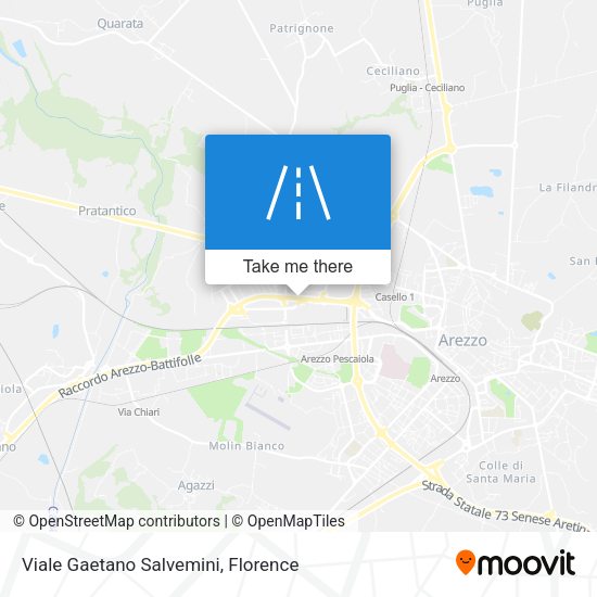 Viale Gaetano Salvemini map