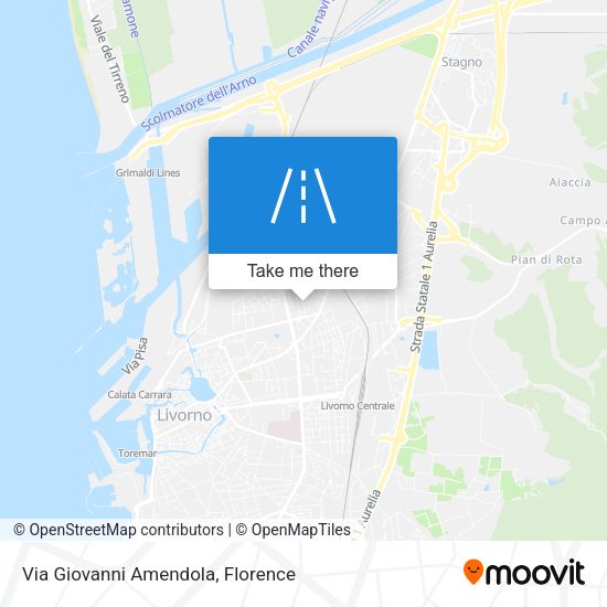 Via Giovanni Amendola map