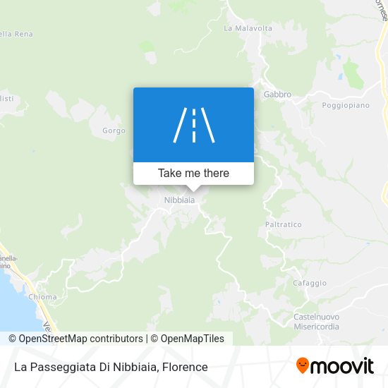 La Passeggiata Di Nibbiaia map