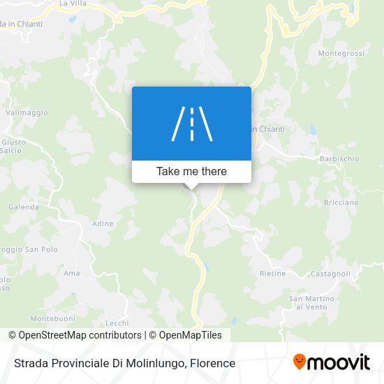 Strada Provinciale Di Molinlungo map