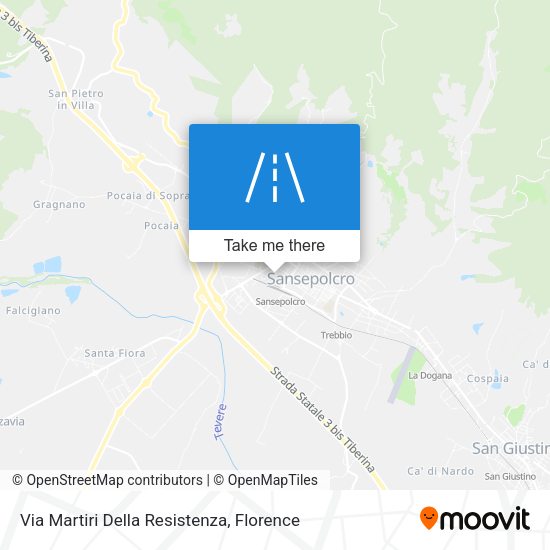 Via Martiri Della Resistenza map