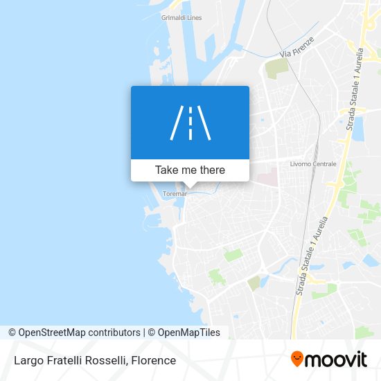 Largo Fratelli Rosselli map