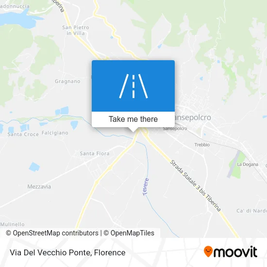 Via Del Vecchio Ponte map