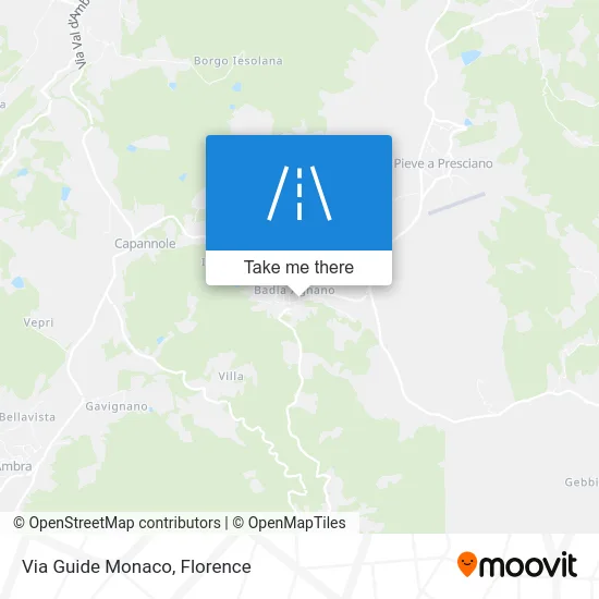 Via Guide Monaco Street map
