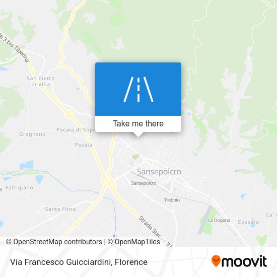 Via Francesco Guicciardini map