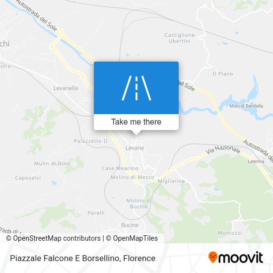 Piazzale Falcone E Borsellino map