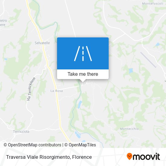 Traversa Viale Risorgimento map