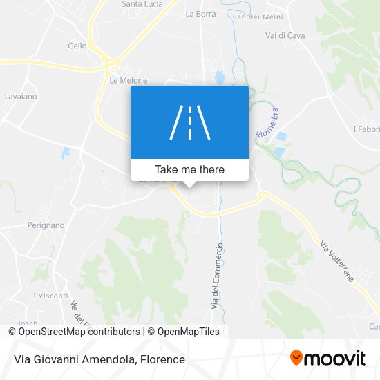 Via Giovanni Amendola map