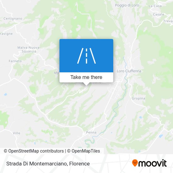 Strada Di Montemarciano map