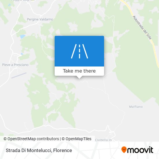 Strada Di Montelucci map