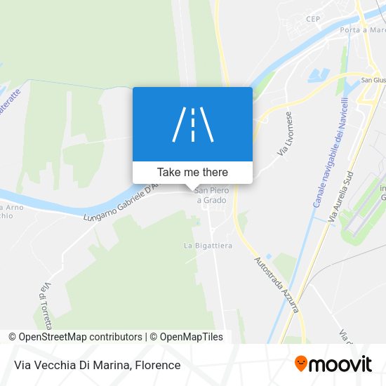 Via Vecchia Di Marina map