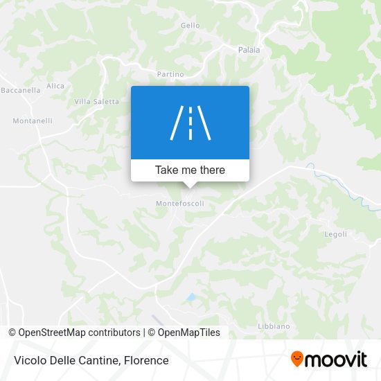 Vicolo Delle Cantine map