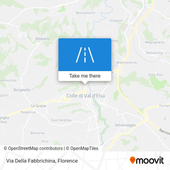 Via Della Fabbrichina map