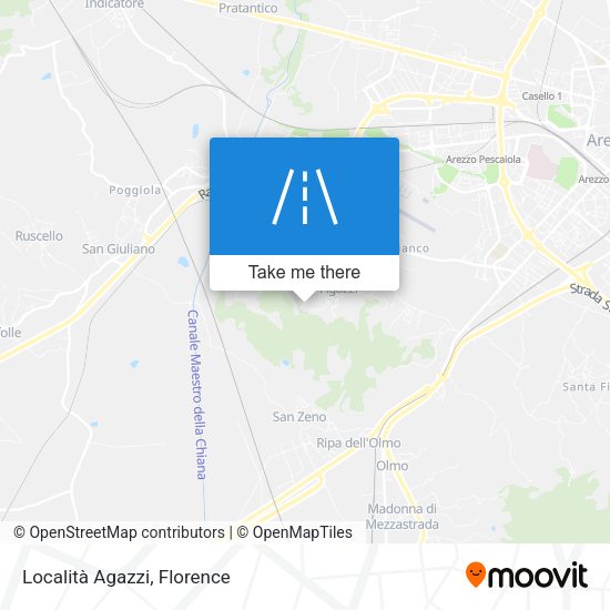 Località Agazzi map