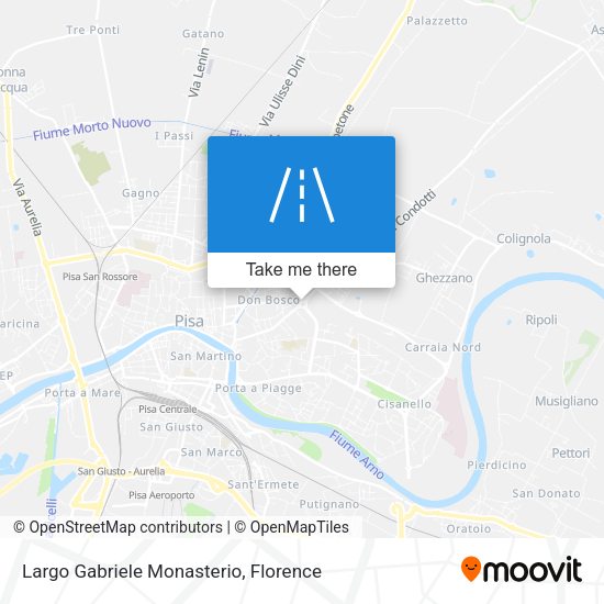 Largo Gabriele Monasterio map