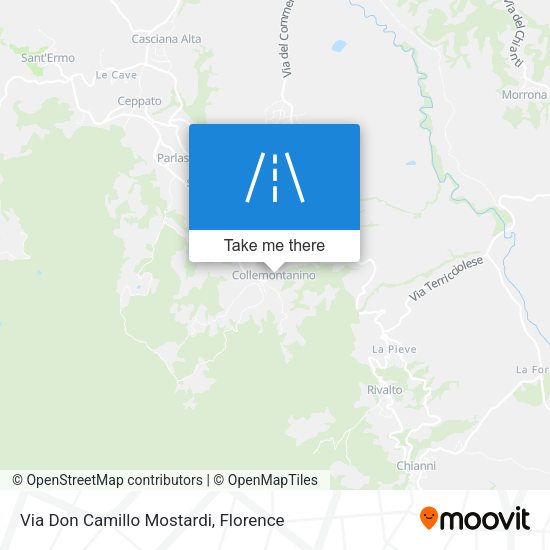 Via Don Camillo Mostardi map