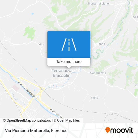 Via Piersanti Mattarella map