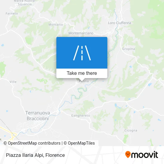 Piazza Ilaria Alpi map