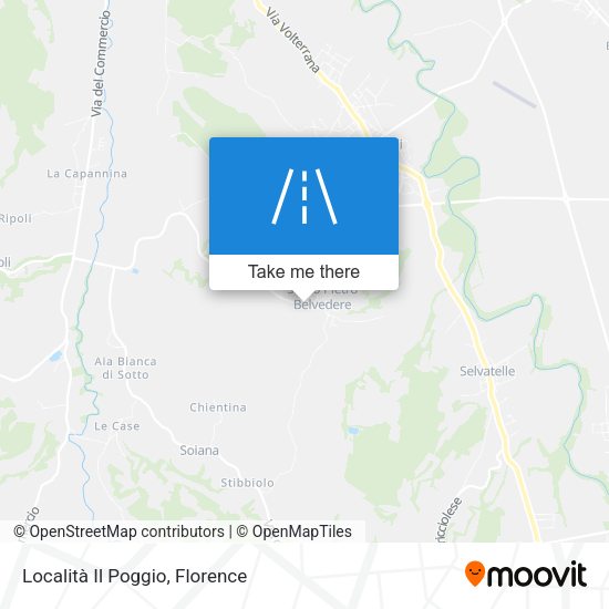 Località Il Poggio map