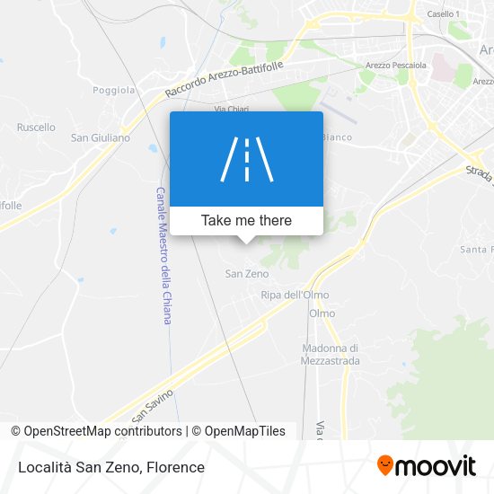 Località San Zeno map