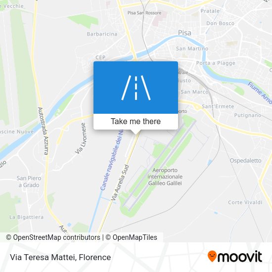 Via Teresa Mattei map