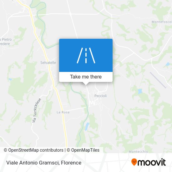 Viale Antonio Gramsci map