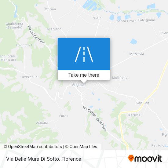 Via Delle Mura Di Sotto map