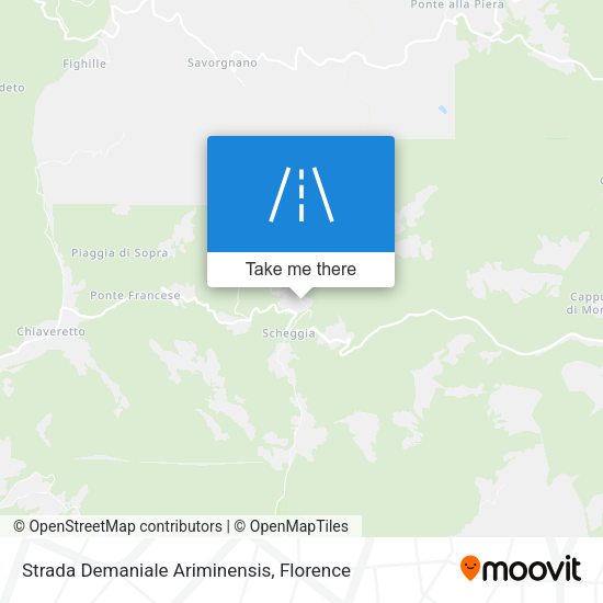 Strada Demaniale Ariminensis map