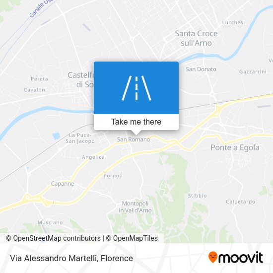 Via Alessandro Martelli map