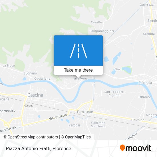 Piazza Antonio Fratti map